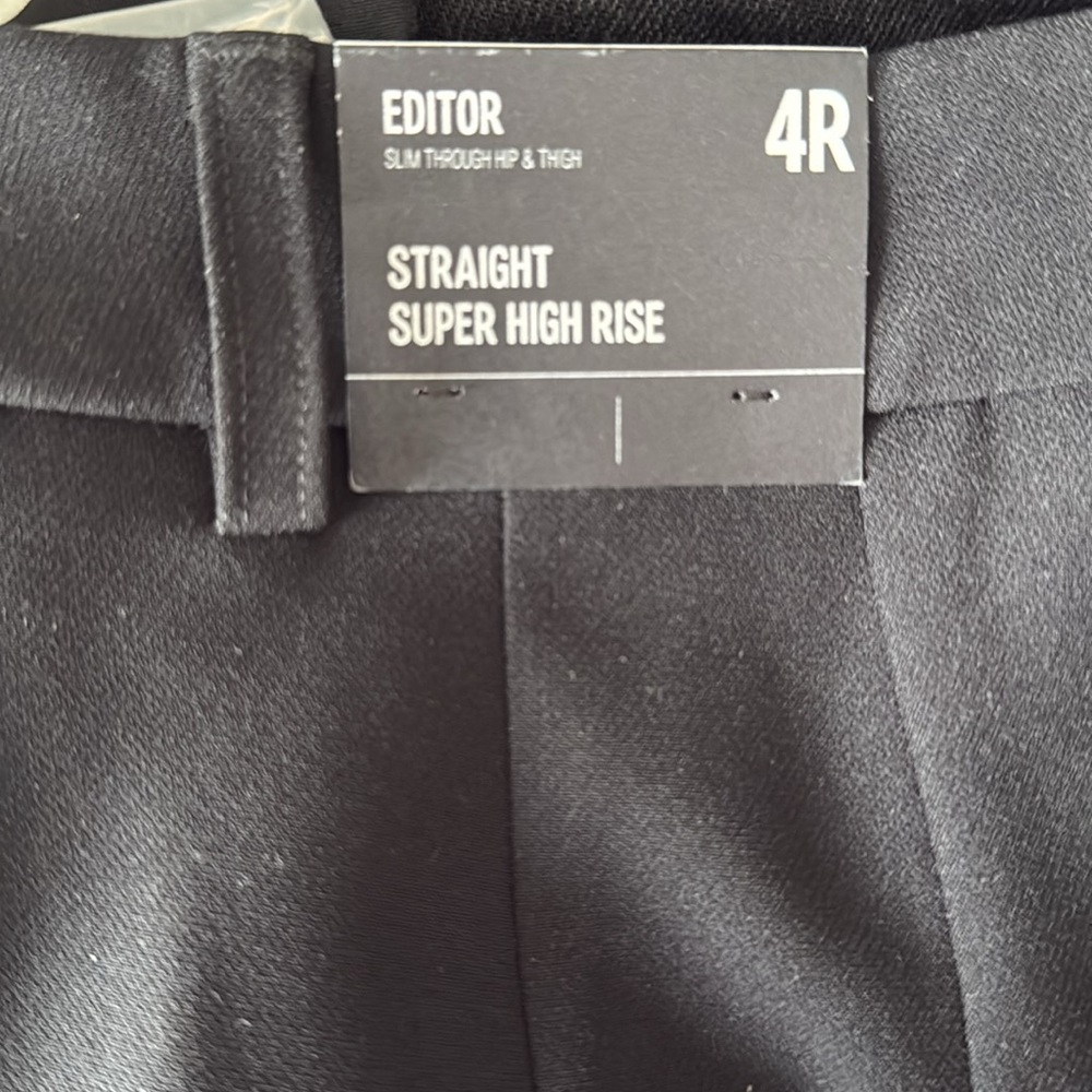 Express Editor Straight Super High Rise Size 4R - Picture 6 of 6